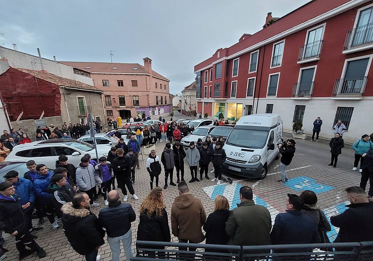 Zaratán honra la memoria del joven fallecido