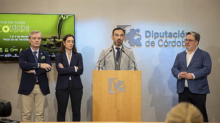 Un momento de la presentación del Festival del Aceite de Oliva Virgen Extra de Córdoba