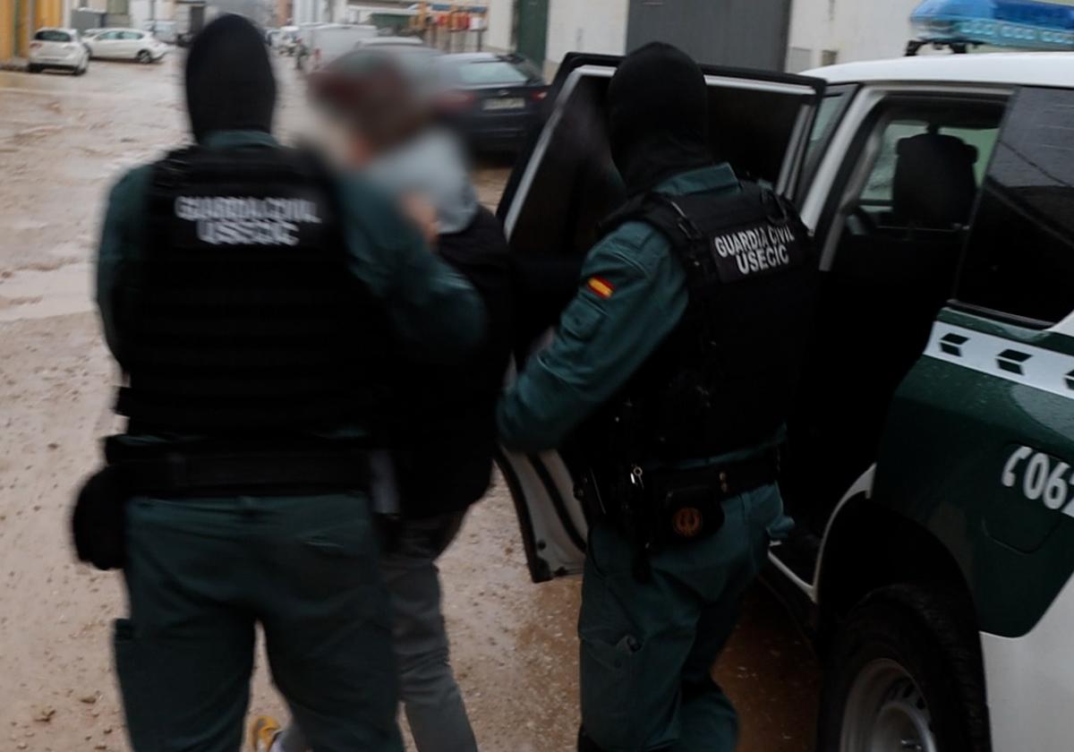 Uno de los arrestos que se han producido en la 'Operación Califa-ÁREA-23'