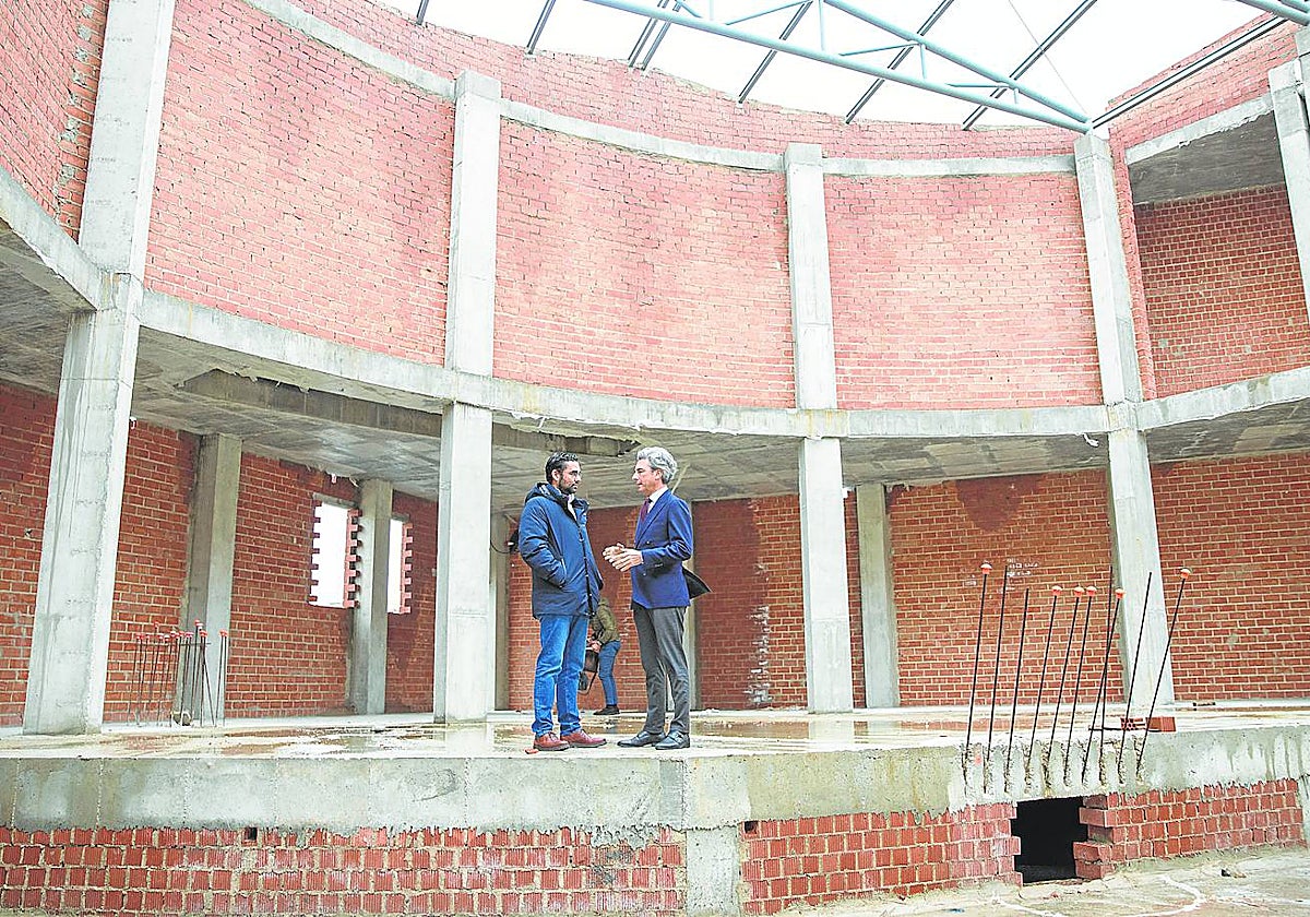 El delegado de Infraestructuras recepciona la fase de esta actuación que ya está en marcha