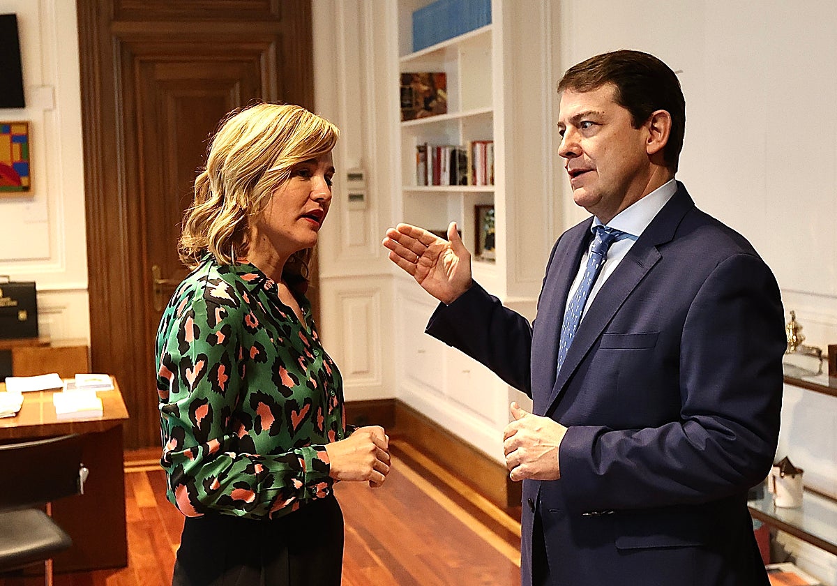 Mañueco se reunió esta semana con la ministra de Educación