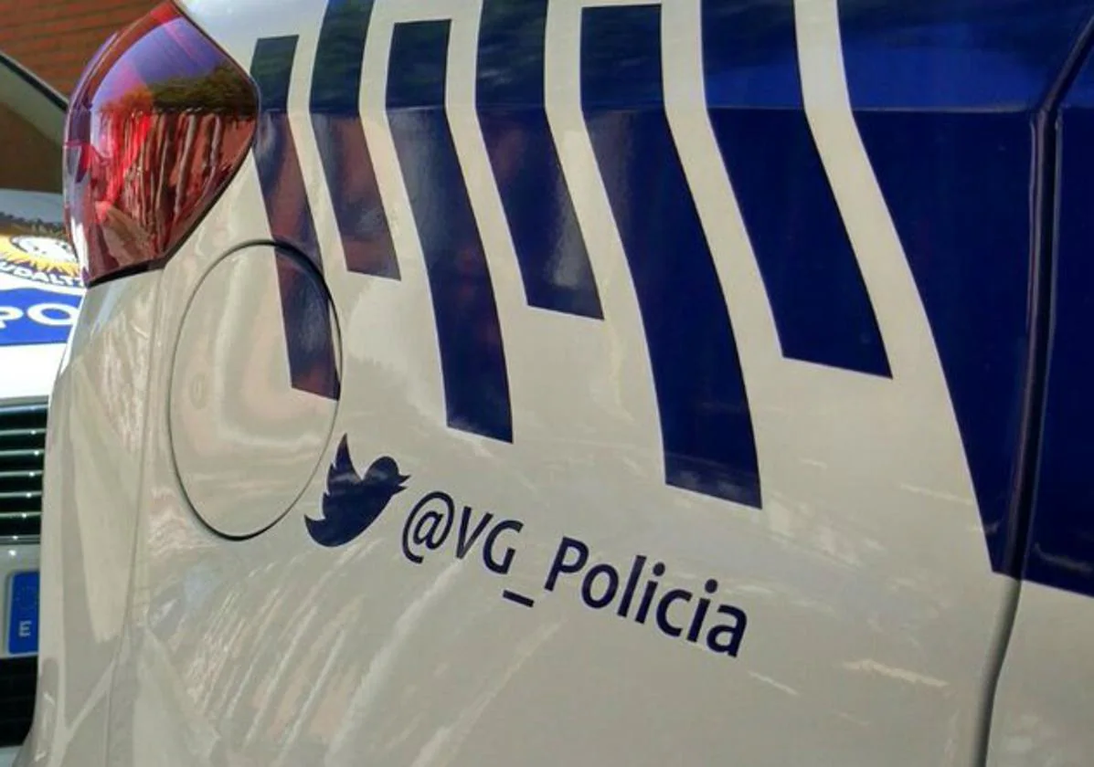 Coche de la Policía Local de Vitoria.