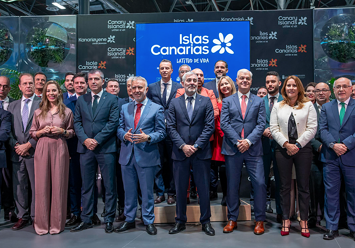 Inauguración, hoy en Madrid, del Pabellón de Canarias en FITUR 2024