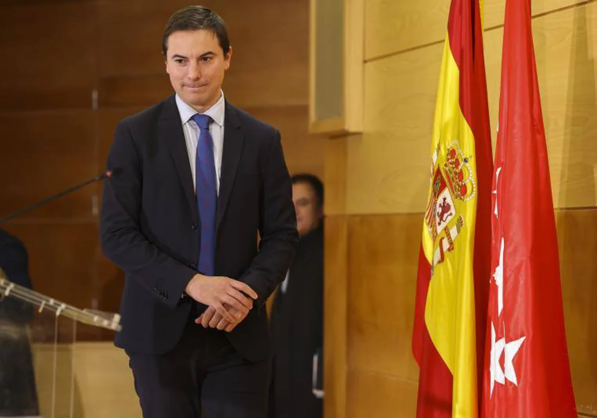 El secretario general del PSOE de Madrid, Juan Lobato