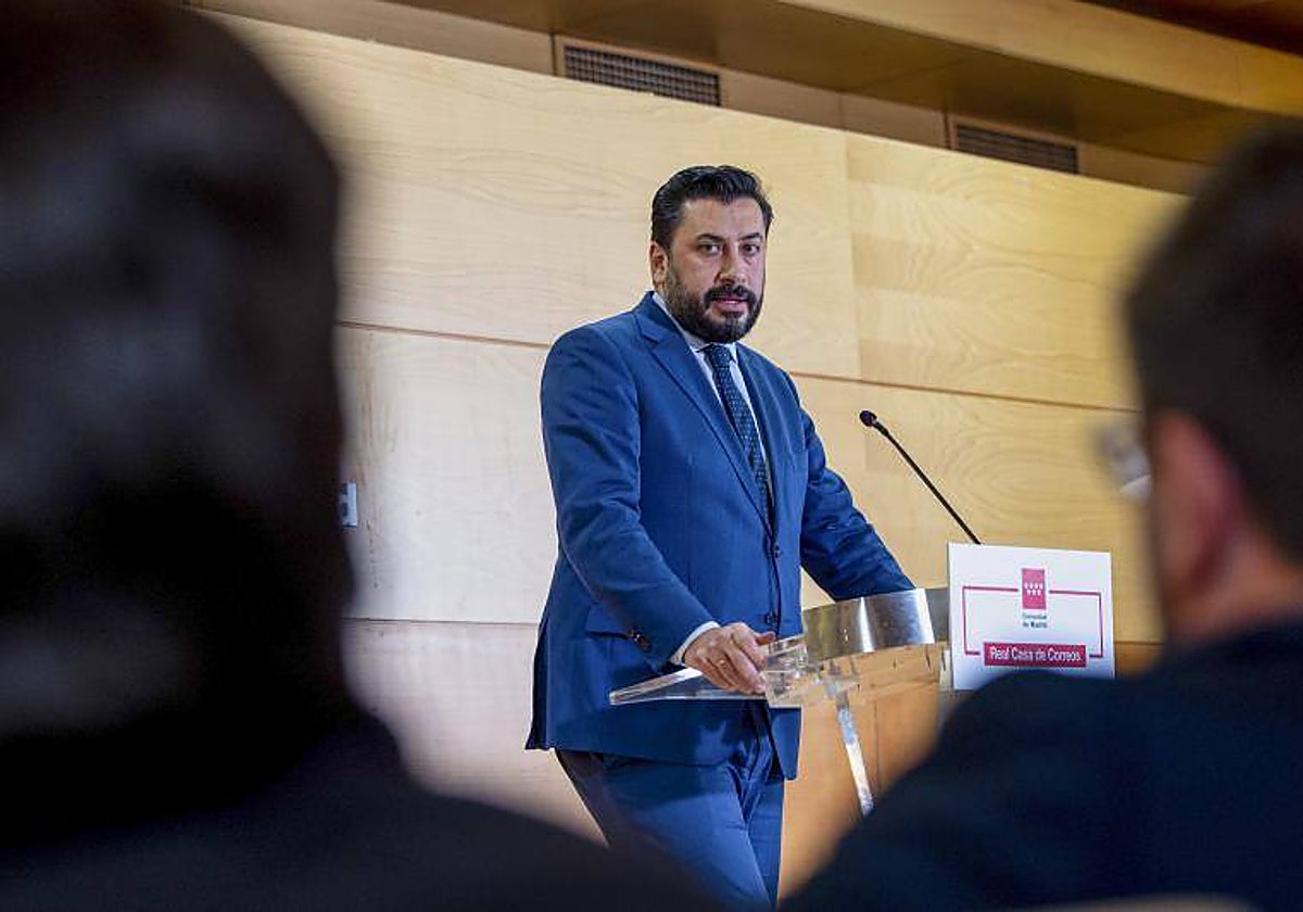 El portavoz del Grupo Popular en la Asamblea, Carlos Díaz-Pache