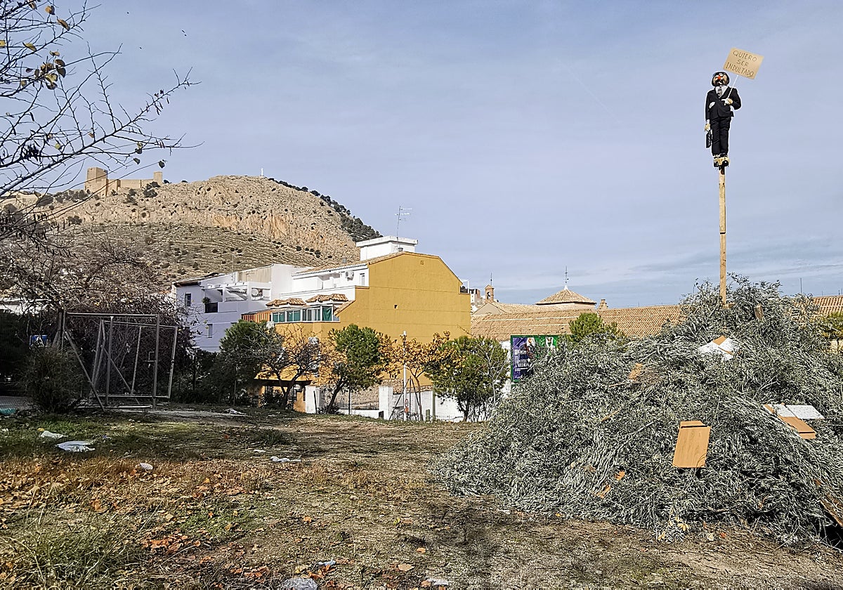 Pelele ganador del I Concurso de Peleles del Ayuntamiento de Jaén