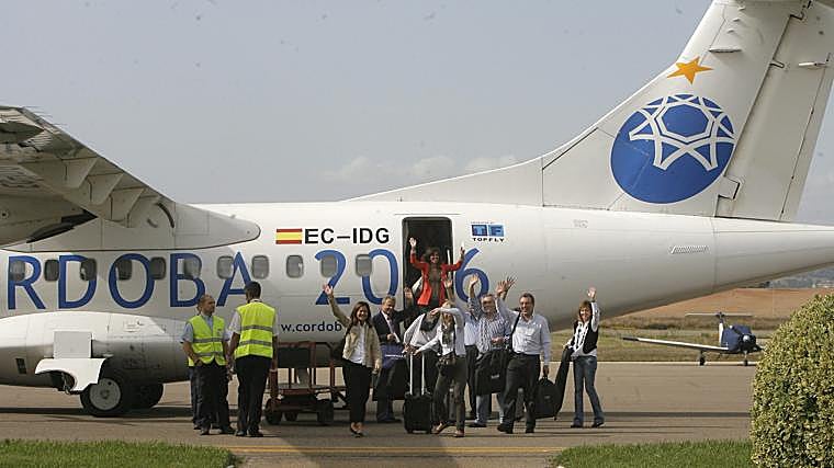 El vuelo de Flysur desde Córdoba en 2008, últimas operaciones regulares