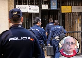 Prisión para el detenido por el crimen del canónigo de Valencia, investigado por homicidio y estafa