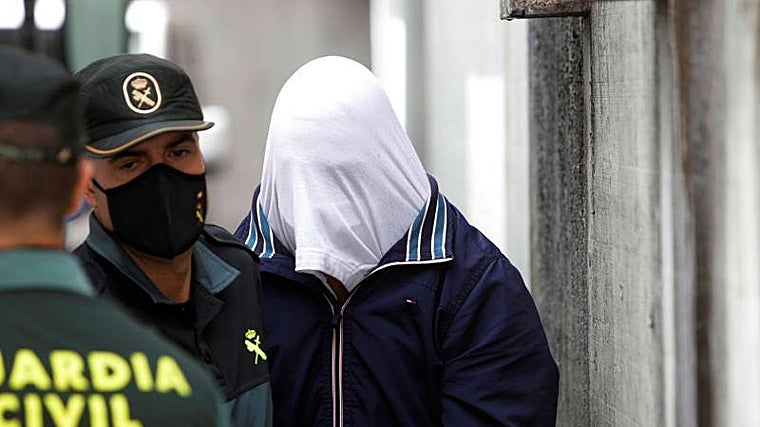 Uno de los detenidos por el crimen de Samuel, en una imagen de archivo de agosto de 2021