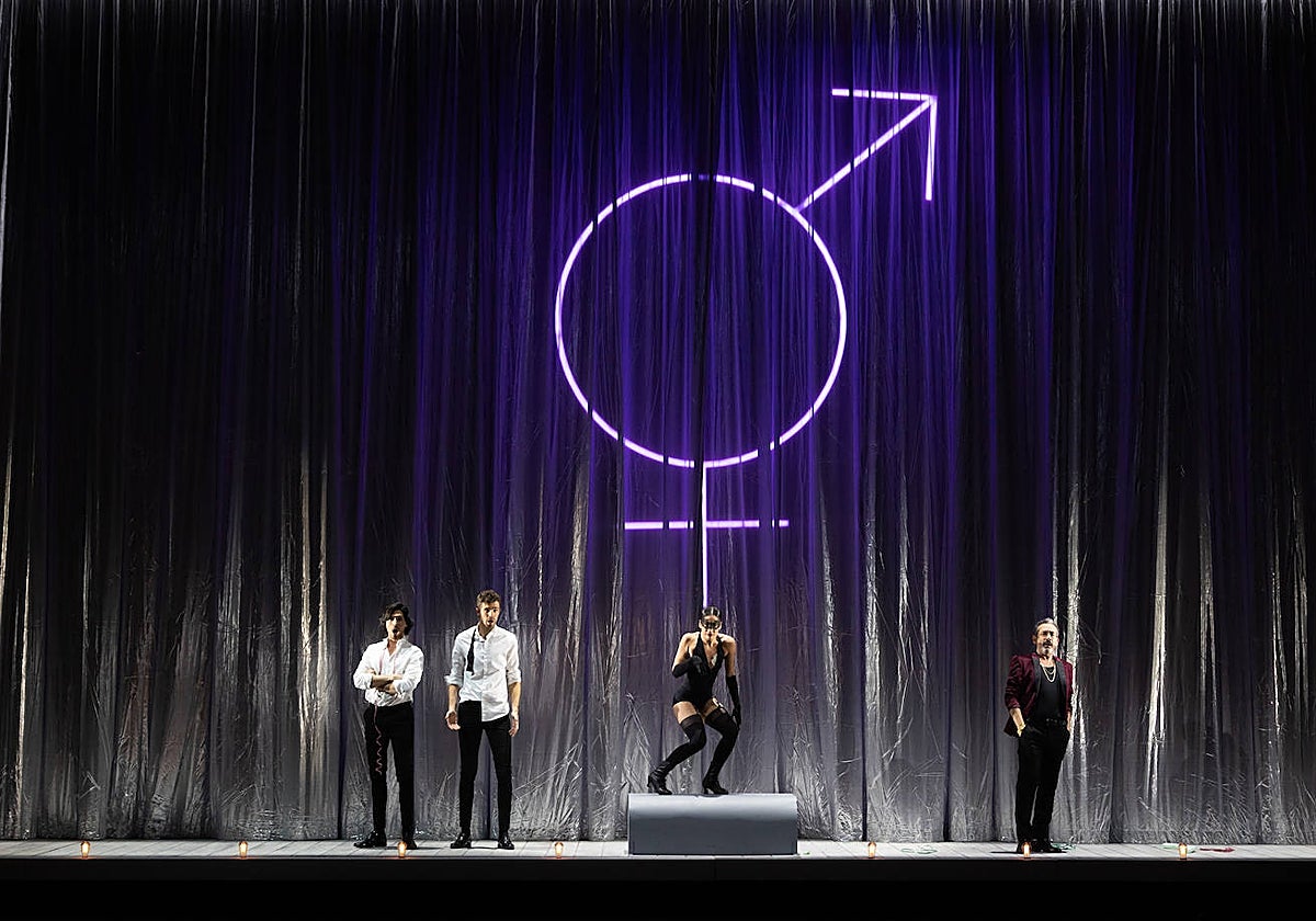 Escena de la ópera 'Cosí fan tutte', que se podrá ver esta semana en el Teatro Calderón de Valladolid