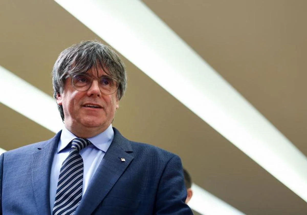 El expresidente catalán Carles Puigdemont