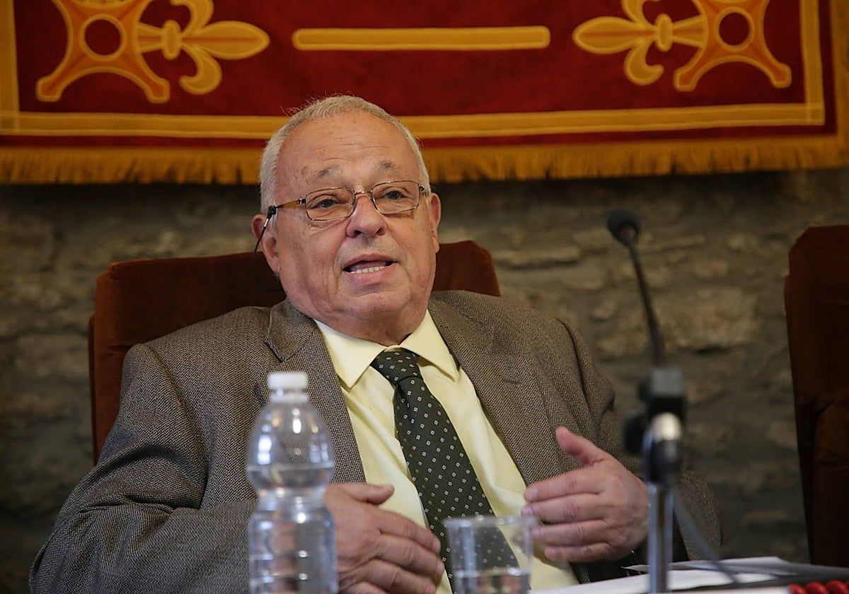 El consejero de Cultura de Castilla y León, Gonzalo Santonja, en una imagen de archivo