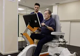 Aspace Salamanca estrena un sistema robótico rehabilitador