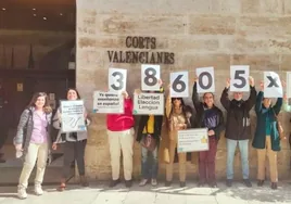 Las Cortes Valencianas debatirán una Iniciativa Legislativa Popular para reclamar la libertad de elección de lengua