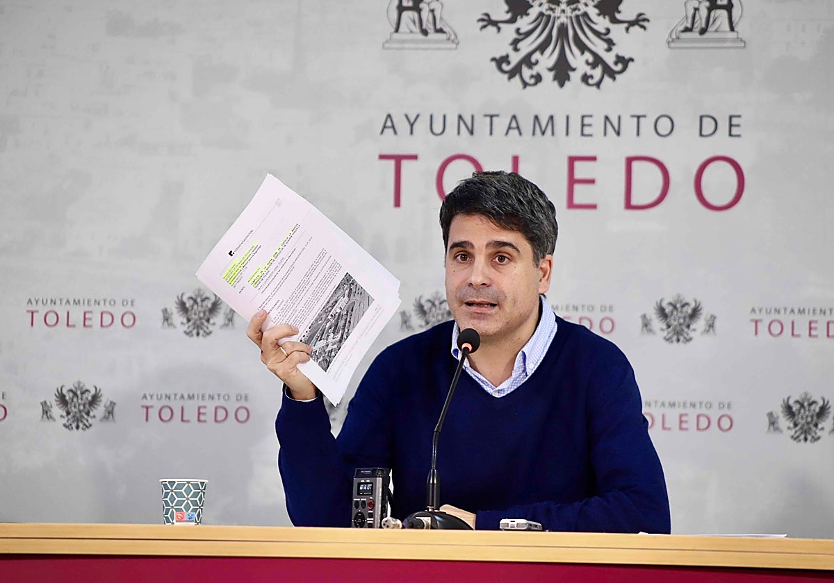 Juan José Alcalde este miércoles en rueda de prensa