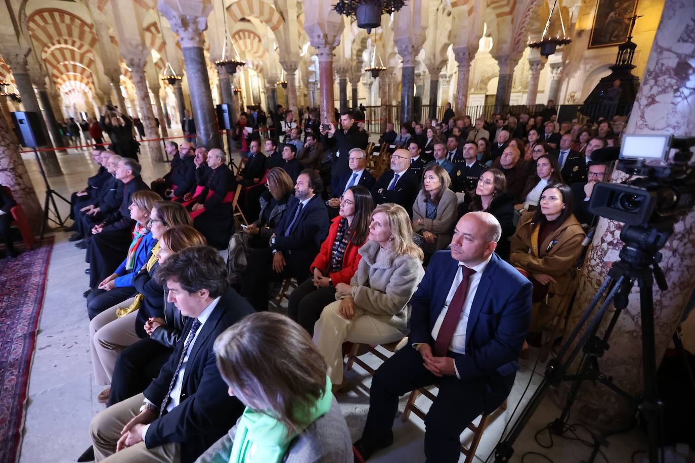 Fotos: el inicio de la restauración de la maqsura de la Mezquita-Catedral de Córdoba