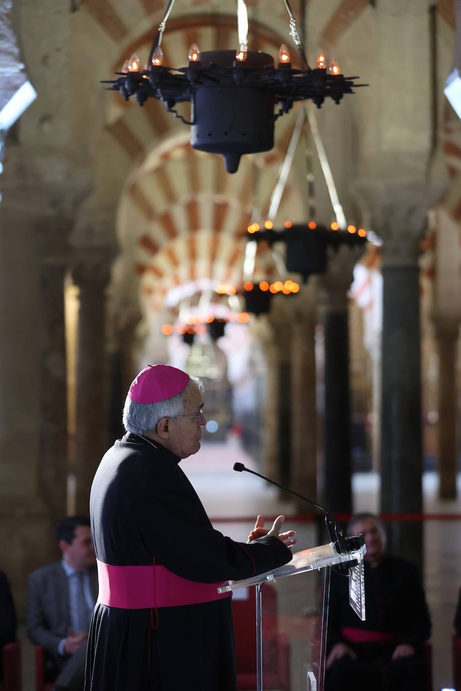 Fotos: el inicio de la restauración de la maqsura de la Mezquita-Catedral de Córdoba