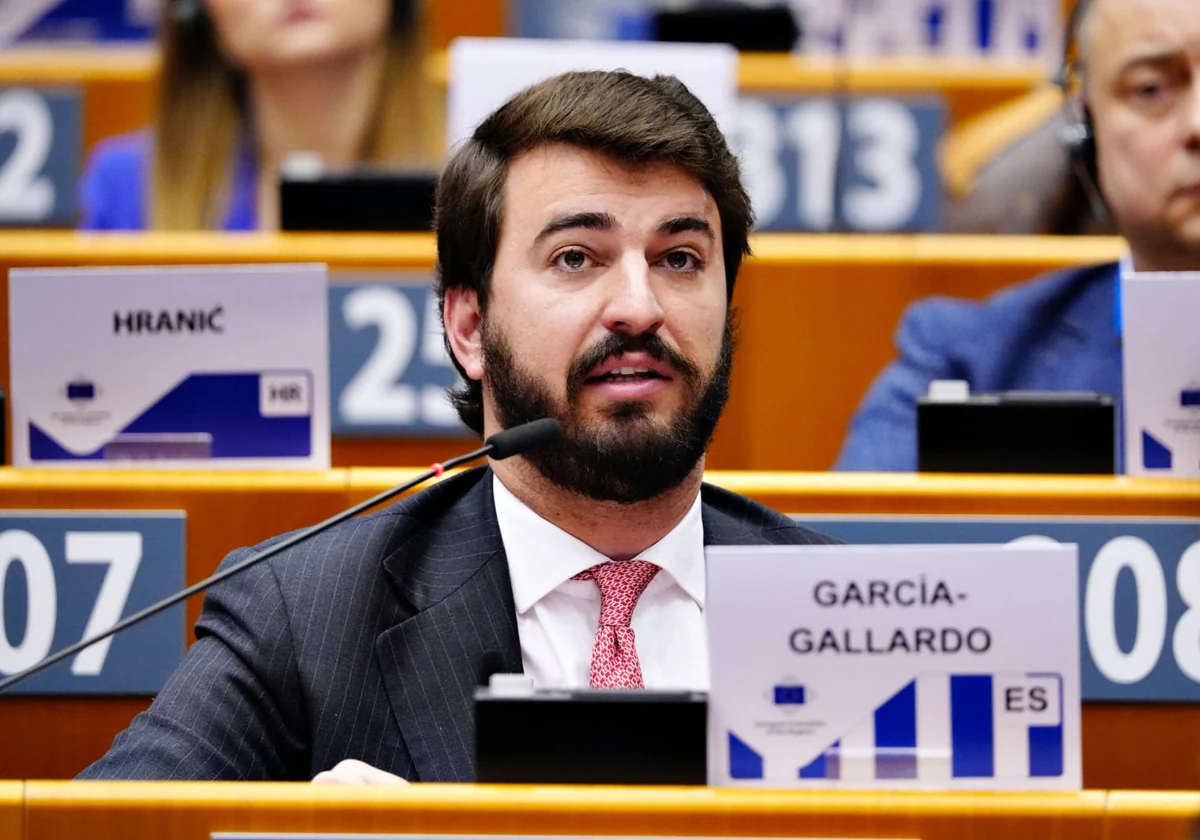 García-Gallardo, durante su intervención