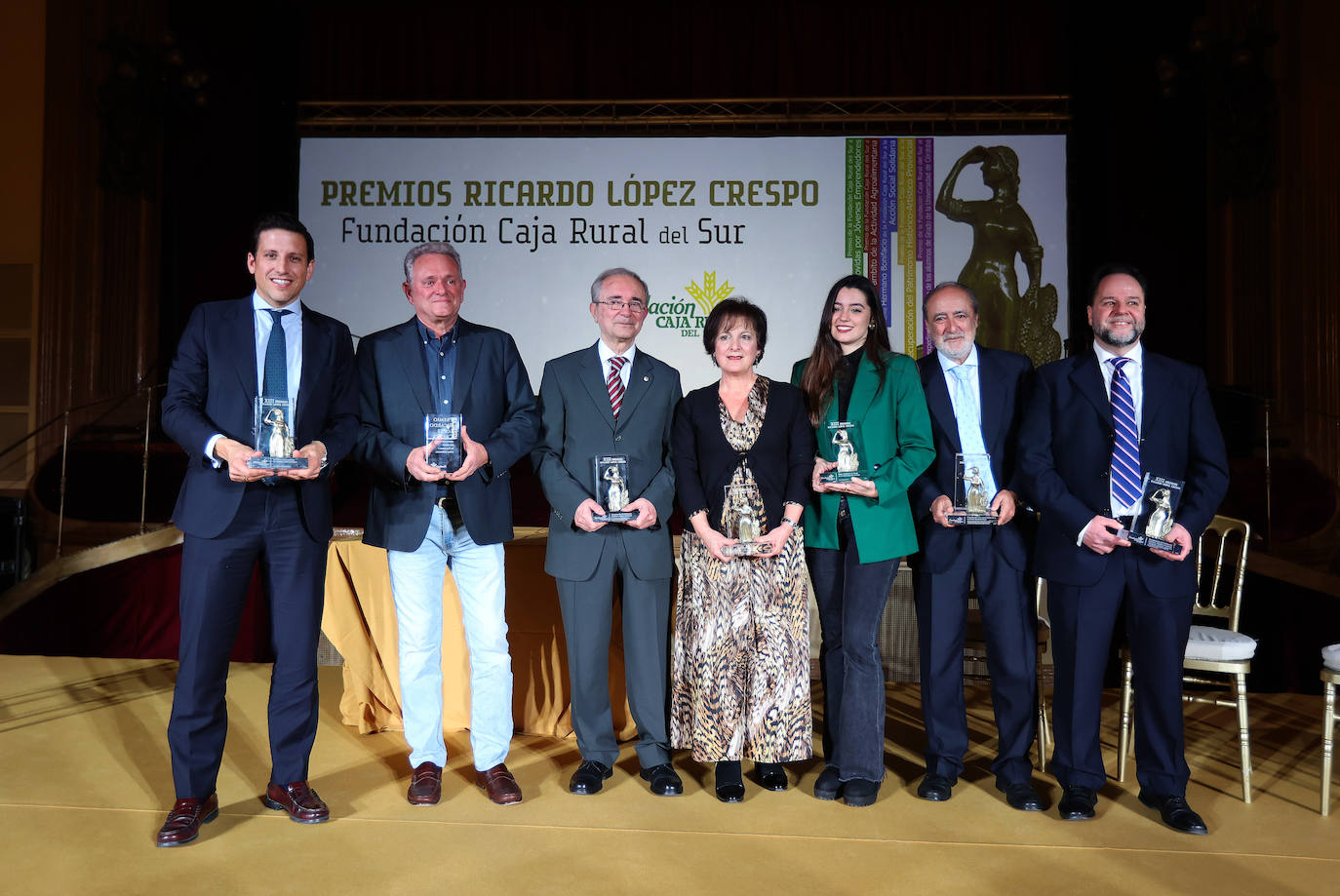 Fotos: la entrega de los premios Ricardo López Crespo de la Fundación Caja Rural del Sur en Córdoba