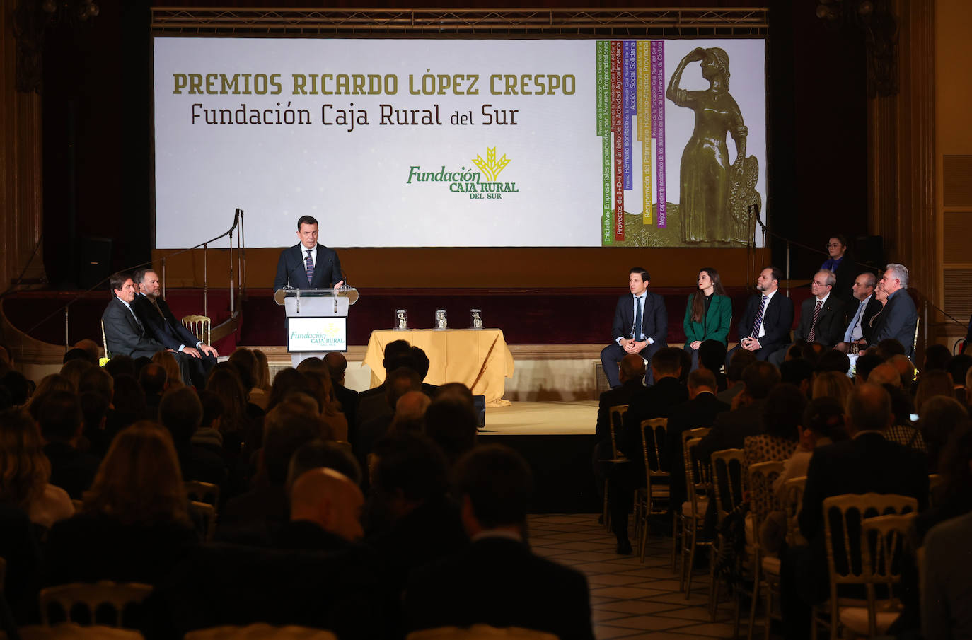 Fotos: la entrega de los premios Ricardo López Crespo de la Fundación Caja Rural del Sur en Córdoba