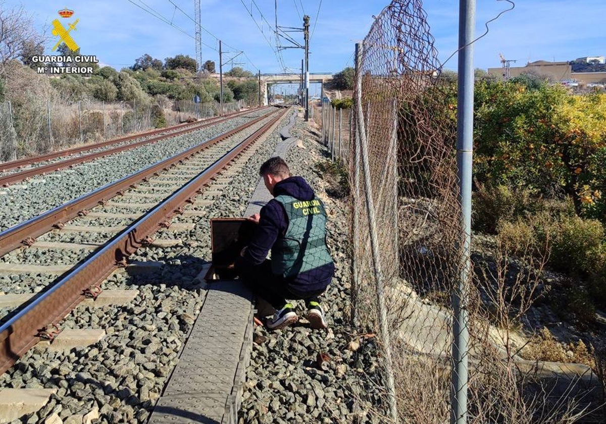 Imagen de un agente de la Guardia Civil