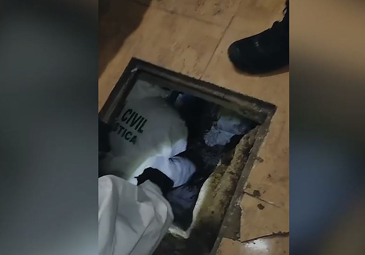 La Guardia Civil irrumpe en el zulo donde el detenido retuvo a su pareja