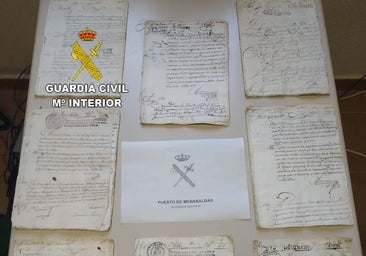 Recuperan partidas de bautismo de los siglos XVIII y XIX de un pueblo de Toledo que iban a venderse en una web de subastas
