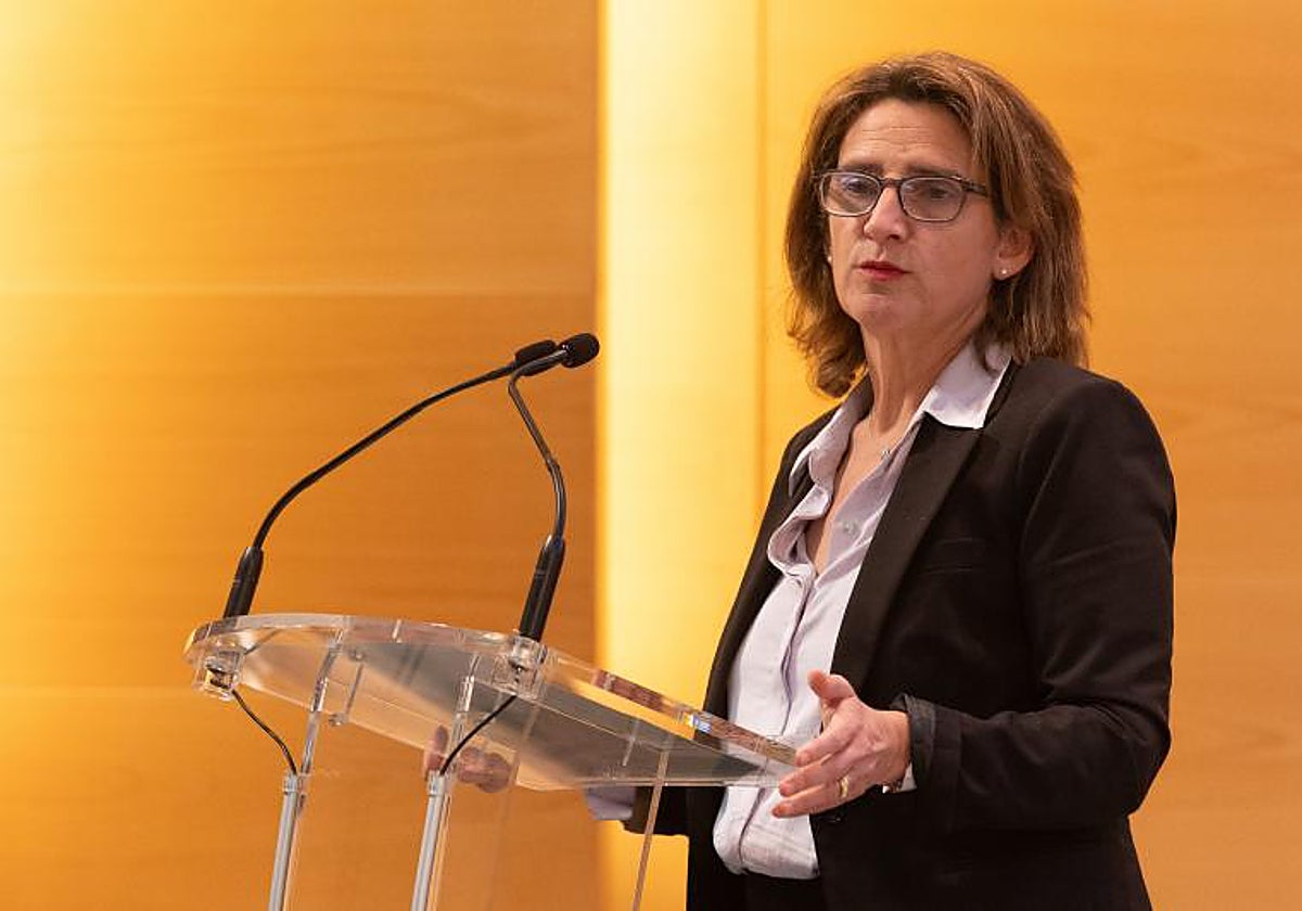 La vicepresidenta tercera y Ministra para la Transición Ecológica y el Reto Demográfico, Teresa Ribera