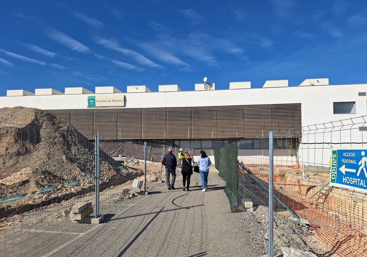 Accesos al hospital de Montilla