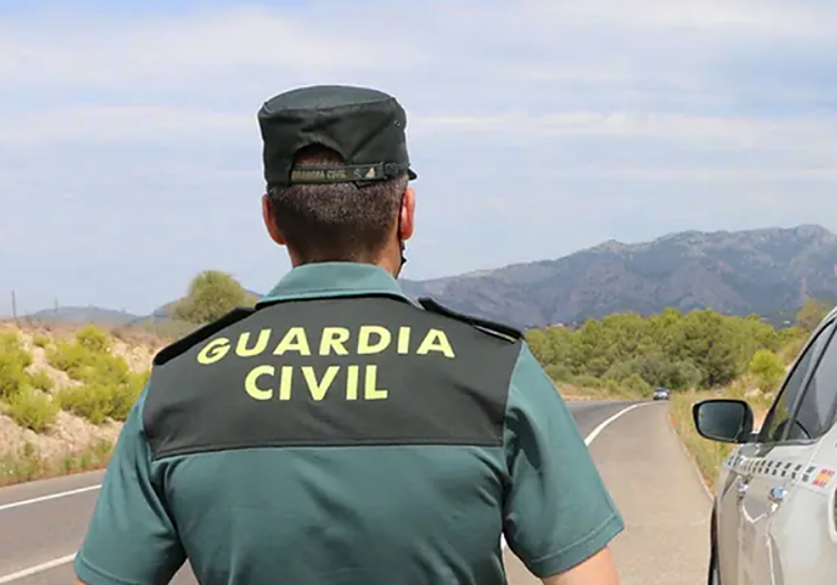 Imagen de archivo de un miembro de la Guardia Civil.