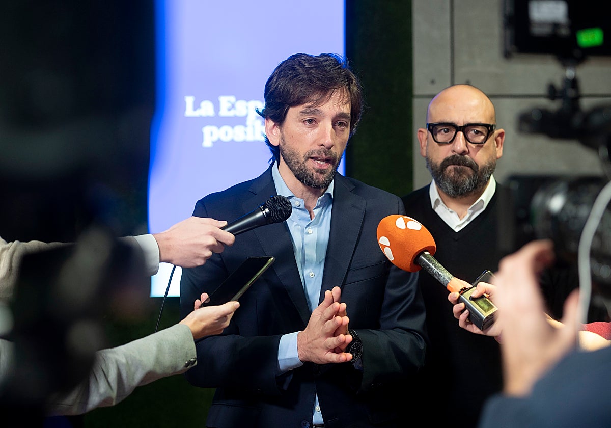 El líder de Ciudadanos en el Parlamento Europeo, Adrián Vázquez