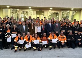 La Junta entrega los diplomas del Curso Básico de Protección Civil a 82 voluntarios