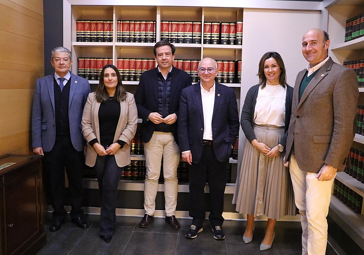 Reunión de la delegada en el Colegio de Abogados