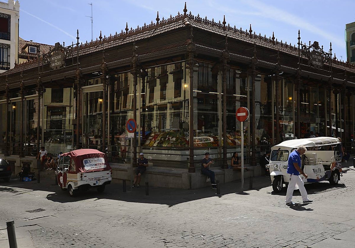 El mercado de San Miguel, en el distrito de Centro