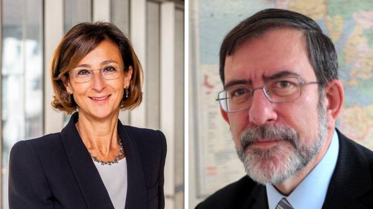 Marta Cartabia y Philip Dimitrov