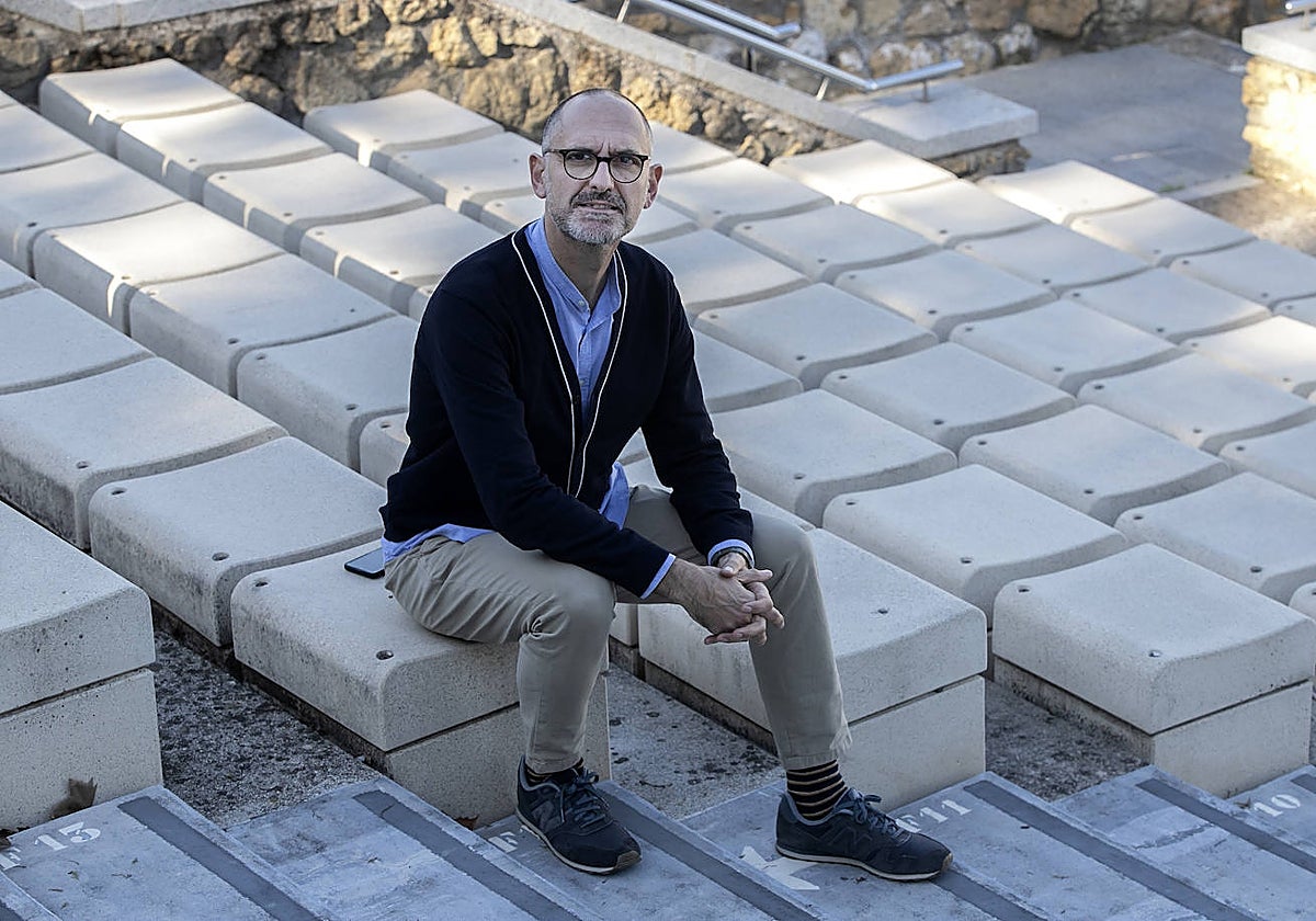 Carlos Aladro, en el Teatro de la Axerquía