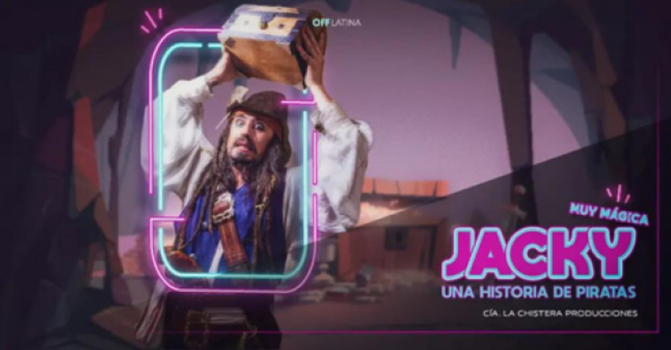 Jacky, el pirata en OFF Latina