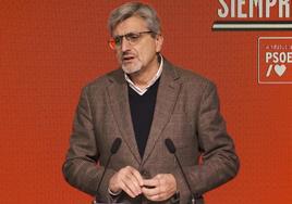 Josele Aguilar, portavoz adjunto del PSOE-A: «El indulto podría resolver situaciones dolorosas»