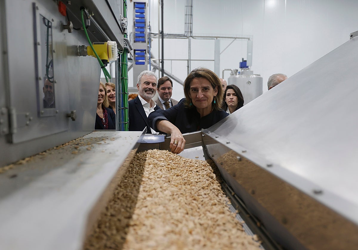 La vicepresidenta, en el Guadiato