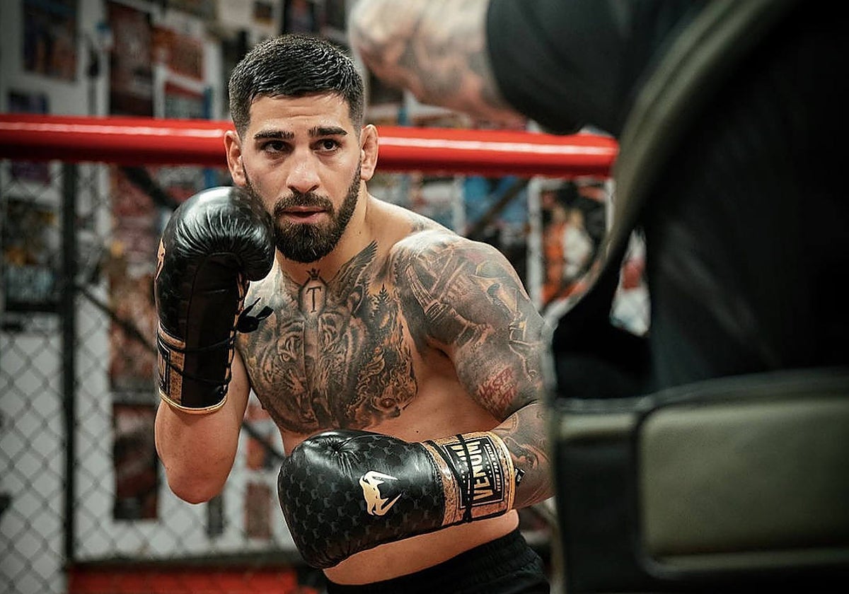 El luchador hispanogeorgiano Ilia Topuria