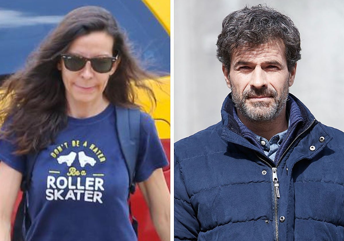 Silvia Bronchalo, a la izquierda; Rodolfo Sancho, a la derecha