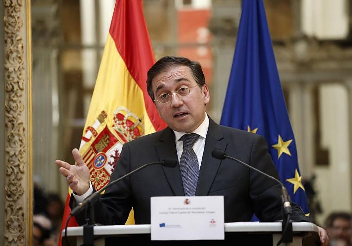 El ministro español de Asuntos Exteriores, José Manuel Albares