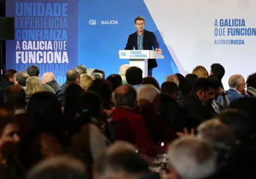 Feijóo: «Galicia se juega tener una presidenta independentista o un gobierno autonomista»