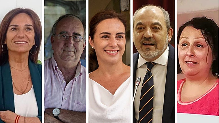 Manuela Cañadas, Agustín Buades, Idoia Ribas, Sergio Rodríguez y María José Verdú, diputados díscolos