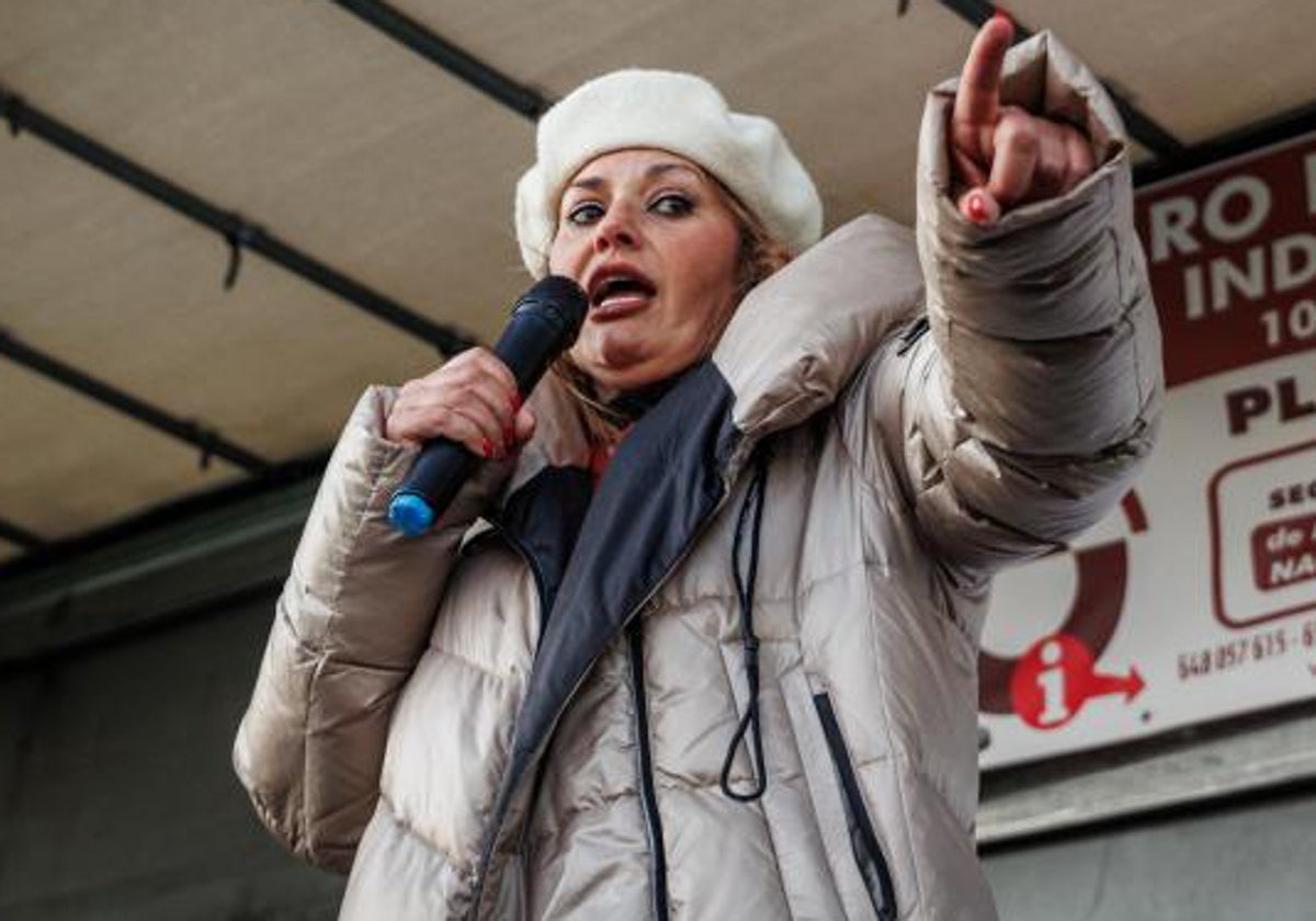 Lola Guzmán, durante una intervención reciente