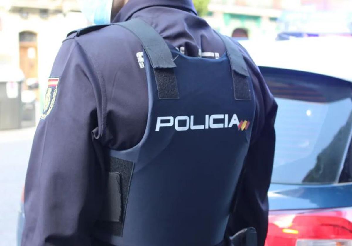 Un policía en una imagen de archivo