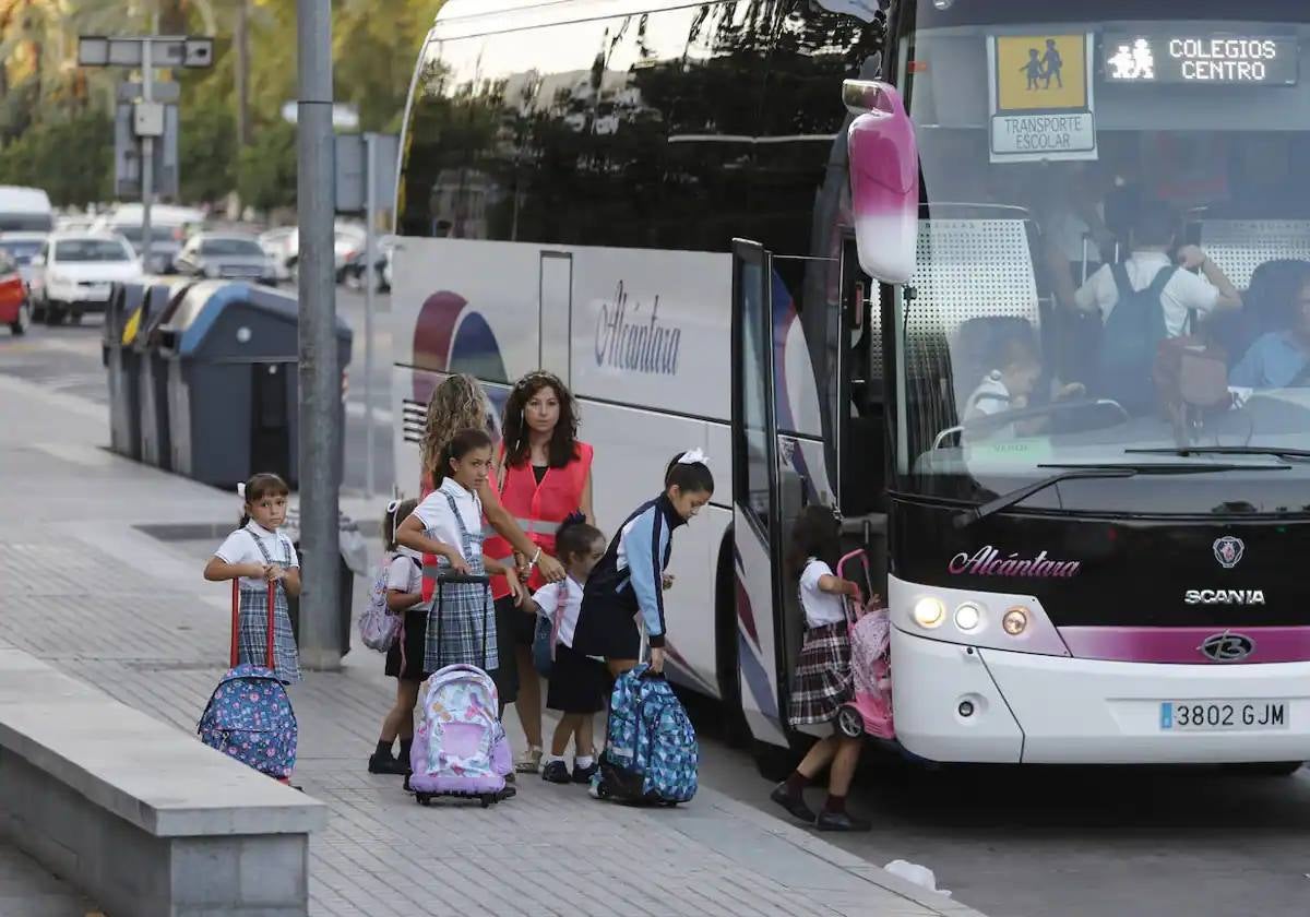 Un autobús escolar, en una imagen de archivo