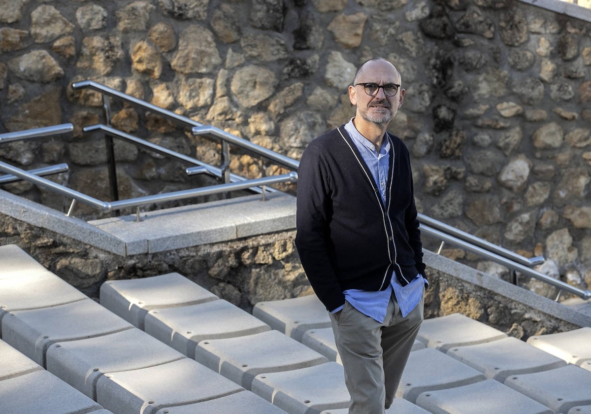 Carlos Aladro, en el Teatro de la Axerquía