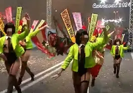 El desfile de Carnaval de Torrevieja, en el punto de mira por los disfraces de unas menores en ropa interior