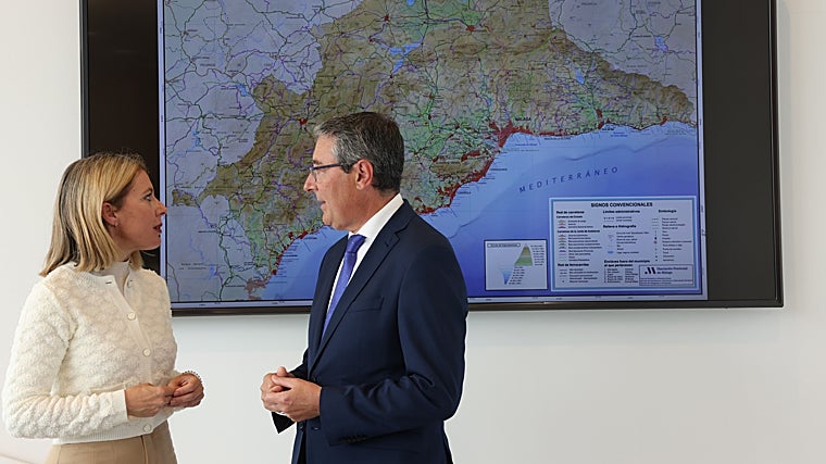 Francisco Salado, durante la presentación del nuevo mapa de la provincia